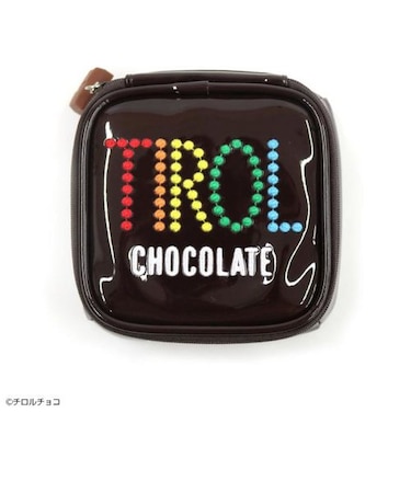 チロルチョコ ダイカットポーチ（BR） 小物入れ お菓子 アコモデ ACCOMMODE
