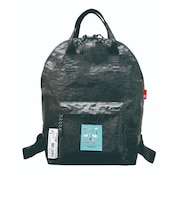 スヌーピー  2WAY ポリエチレン トートバッグ リュック セオルー 防水性 レジャー ブラック SNOOPY