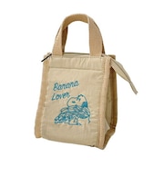 スヌーピー ベビートートバッグ BANANA ベージュ 簡易保冷 洗濯OK SNOOPY