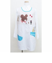 くまの学校 クッキンジャッキータブリエ エプロン 割烹着 キッチン ランチ