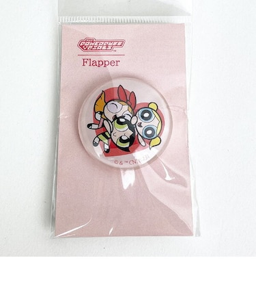パワーパフガールズ クリスタルマグネット (ピンク) 文具 日本製 FLAPPER