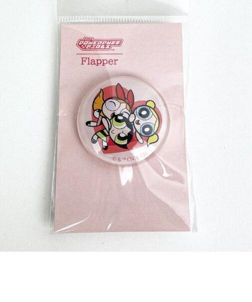 パワーパフガールズ クリスタルマグネット (ピンク) 文具 日本製 FLAPPER