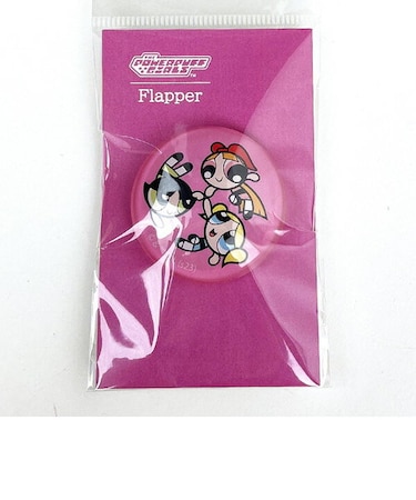 パワーパフガールズ クリスタルマグネット (ピンク) 文具 日本製 FLAPPER