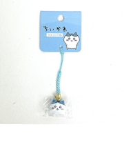 ちいかわ ハチワレ マスコット鈴（ブルー） キーホルダー