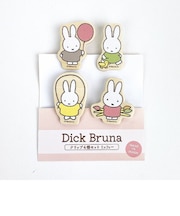 ミッフィー miffy クリップ4個セット 文具 日本製  　
