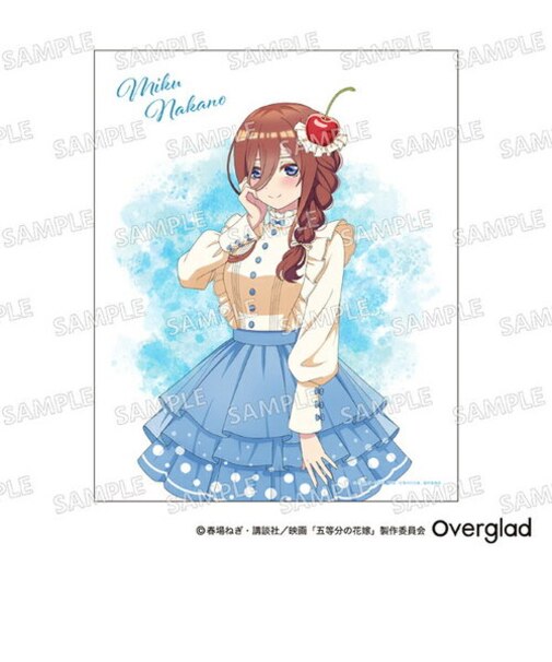 映画 五等分の花嫁 キャンバスアート クリームソーダver.（中野三玖） 日本製