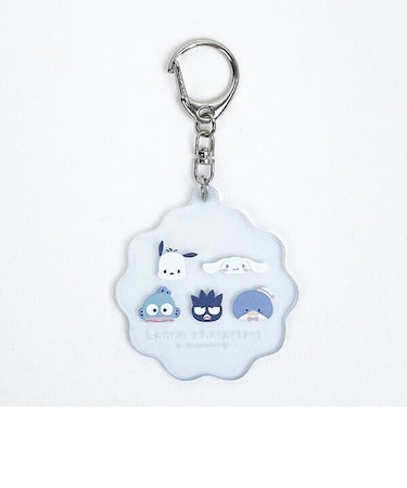 サンリオキャラクターズ アクリルキーホルダー (ブルー) アクキー Sanrio