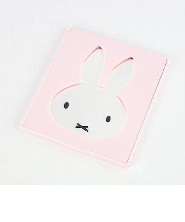 ミッフィー miffy ダイカットミラー（ピンク） 鏡