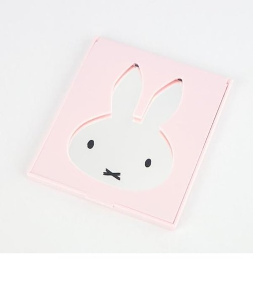 ミッフィー miffy ダイカットミラー（ピンク） 鏡
