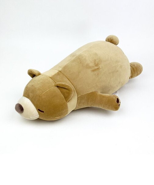 ねむねむアニマルズ プレミアム マロン 抱き枕 M ブラウン ギフト