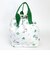スヌーピー 保冷巾着トートバッグ フォーチュンクローバー グリーン ランチ SNOOPY