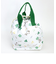 スヌーピー 保冷巾着トートバッグ フォーチュンクローバー グリーン ランチ SNOOPY