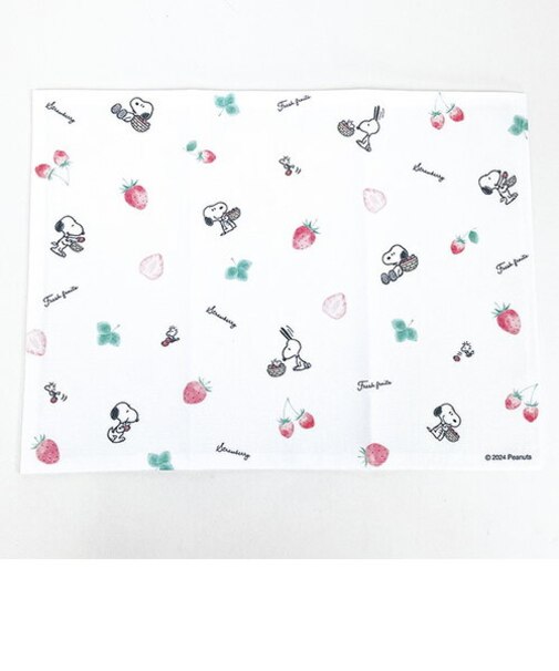 スヌーピー ランチョンマット ストロベリー ピンク ランチ SNOOPY