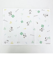 スヌーピー ランチョンマット フォーチュンクローバー グリーン ランチ SNOOPY