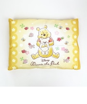 ディズニー プーサン フラワーオレンジ ジュニア枕 まくら 寝具 キッズ こども オレンジ