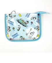 スヌーピー チラシビーグル・スカウト レイヤーポーチ トラベルポーチ SNOOPY