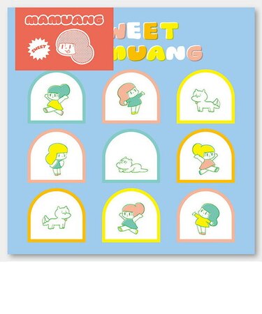 マムアンちゃん 裏紙メモ SWEET Ａ 文具 学校 オフィス
