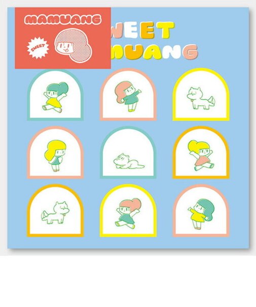 マムアンちゃん 裏紙メモ SWEET Ａ 文具 学校 オフィス