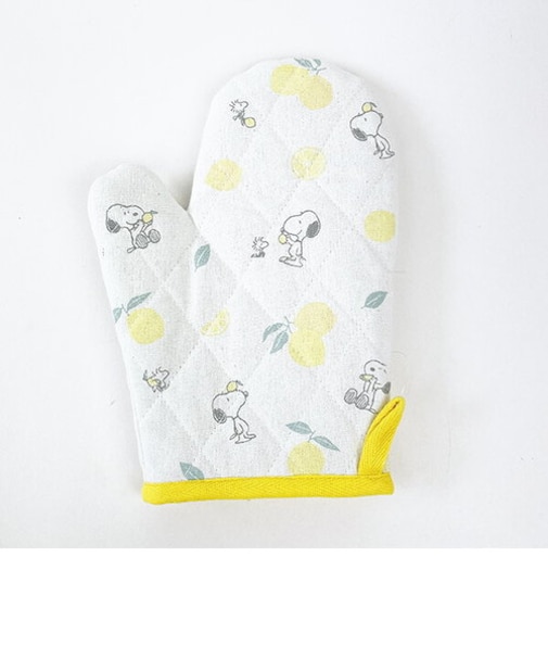 スヌーピー レモン キッチンミトン 鍋つかみ SNOOPY