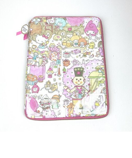 サンリオキャラクターズ タブレットケース ラピング ピンク PC iPad ガジェットケース