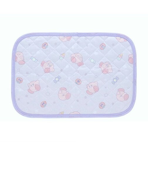 星のカービィ ひんやり枕パッド パープル 寝具 枕カバー サマー 熱中症対策