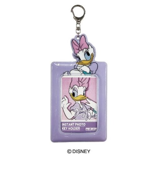 ディズニー ディジーダック インスタントフォトキーホルダー 推し活 Disney