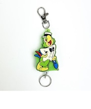ディズニー 三人の騎士 ホセ・キャリオカ ラバーリールキーホルダー Disney