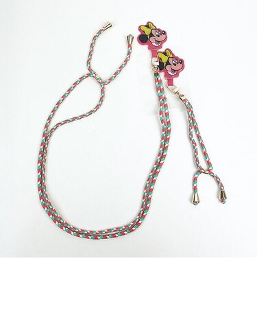 ディズニー レトロ ミニーマウス 携帯ロープストラップ スマホ関連 スマホショルダー Disney