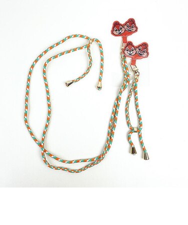 ディズニー レトロ チップとデール 携帯ロープストラップ スマホ関連 スマホショルダー Disney