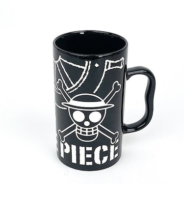 ワンピース 撥水ジョッキマグ 海賊旗 (黒) ONE PIECE 日本製 日本製