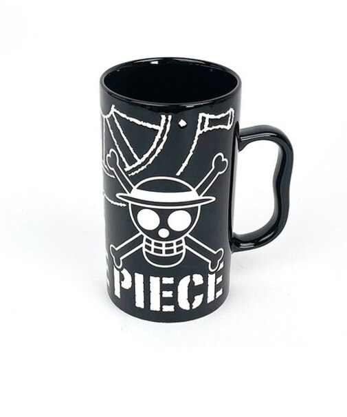 ワンピース 撥水ジョッキマグ 海賊旗 (黒) ONE PIECE 日本製 日本製