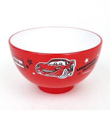 ディズニー カーズ 塗汁椀（レッド） お碗 Disney PIXAR