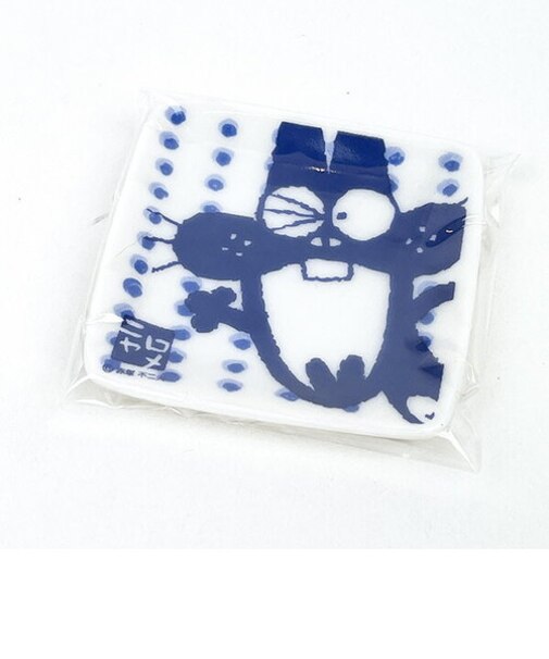 天才バカボン プチ角小皿 (ニャロメ) キッチン 日本製