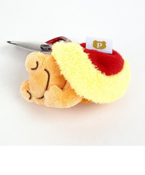 かえるのピクルス カラビナマスコット 純喫茶 オムライス ぬいぐるみ キーホルダー イエロー