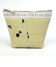 ポケットモンスター ロゴテープ 舟型ポーチ ピカチュウ 小物入れ 化粧品入れ