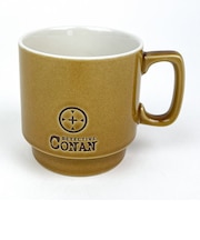 名探偵コナン スコープ柄 スタッグマグ(M) ブラウン コップ 江戸川コナン 日本製