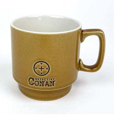 名探偵コナン スコープ柄 スタッグマグ(Ｍ) ブラウン コップ 江戸川コナン 日本製