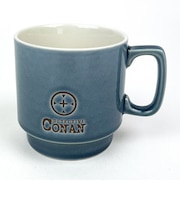 名探偵コナン スコープ柄 スタッグマグ(M) ブルー コップ 江戸川コナン 日本製