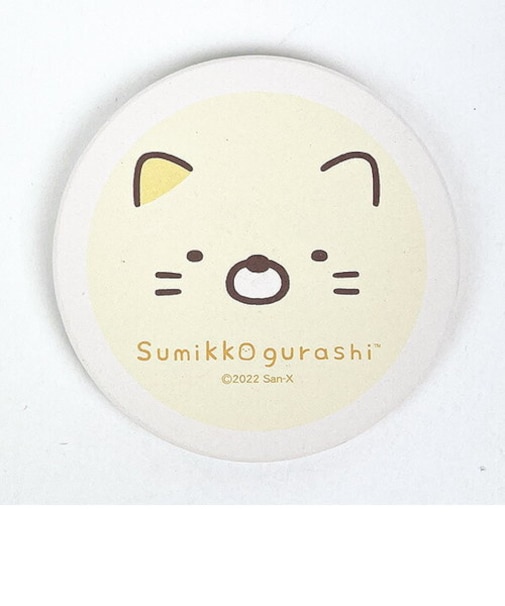 すみっコぐらし ねこ 陶製吸水コースター キッチン