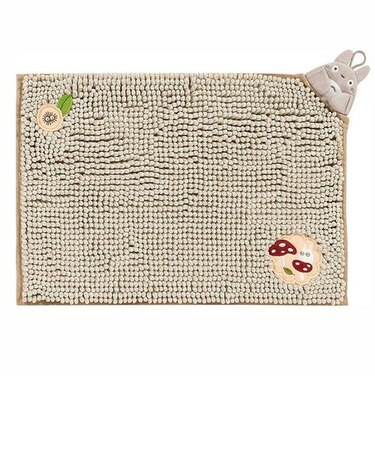 スタジオジブリ となりのトトロ モコモコフリーマット (ベージュ) お風呂 キッチン