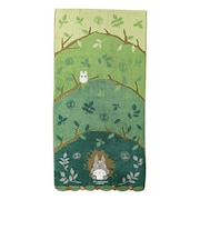 ジブリ となりのトトロ バスタオル 森のトンネル お風呂 インテリア