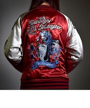 DC クレイジー ハーレイ・クイン スカジャン Ｌ ブルゾン