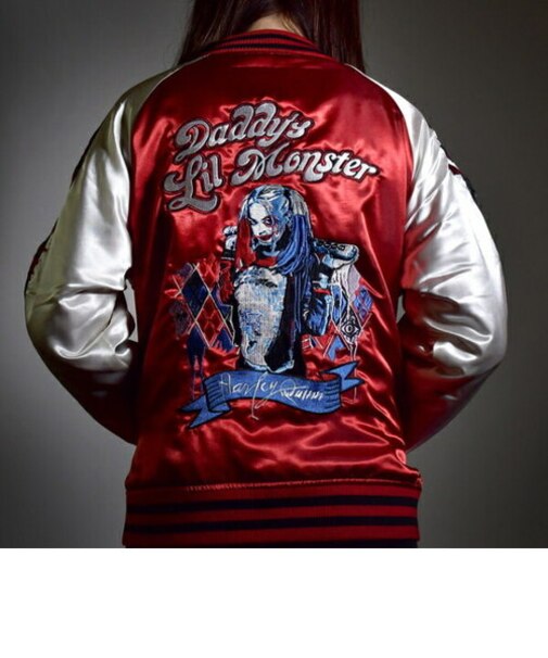 DC クレイジー ハーレイ・クイン スカジャン L ブルゾン