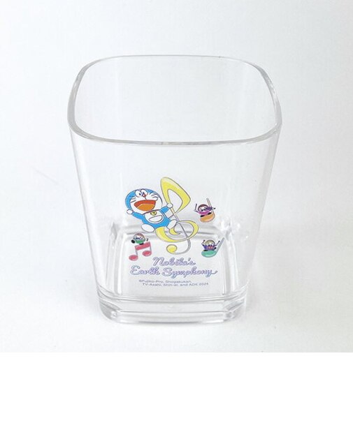 ドラえもん のび太の地球交響楽 スクエアータンブラー キッチン コップ グラス