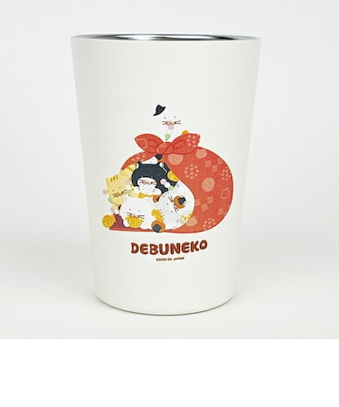 でぶねこ 2wayステンレスタンブラー 450ml 保温保冷 結露防止