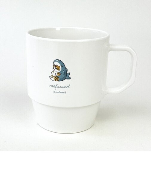 モフサンド mofusand サメ スタッキングコップ  コップ 日本製