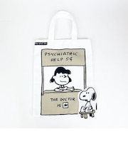 スヌーピー PopUp フラットトート スヌーピー＆ルーシー バッグ サブバッグ ダイカット