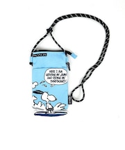 スヌーピー PopUp ファスナーサコッシュ サーフ バッグ スマホポーチ ポシェット