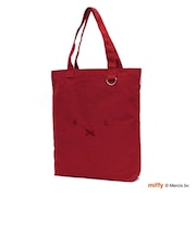 ミッフィー miffy 刺繍トートバッグ (レッド) 推し活 オタ活