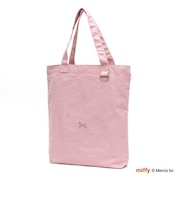 ミッフィー miffy 刺繍トートバッグ (ピンク) 推し活 オタ活